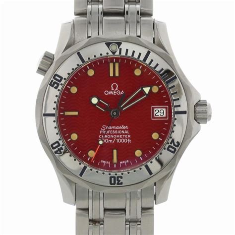 omega seamaster black red|certified pre owned omega seamaster.